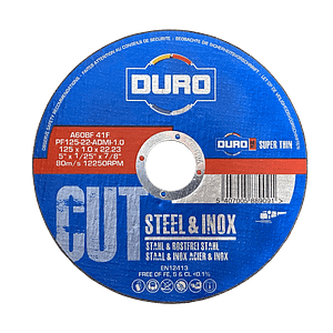 Disques à Tronçonner Acier & Inox - Plus